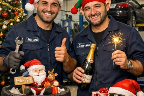 Winterurlaub bei KFZ-Chiarelli 🎄❄️